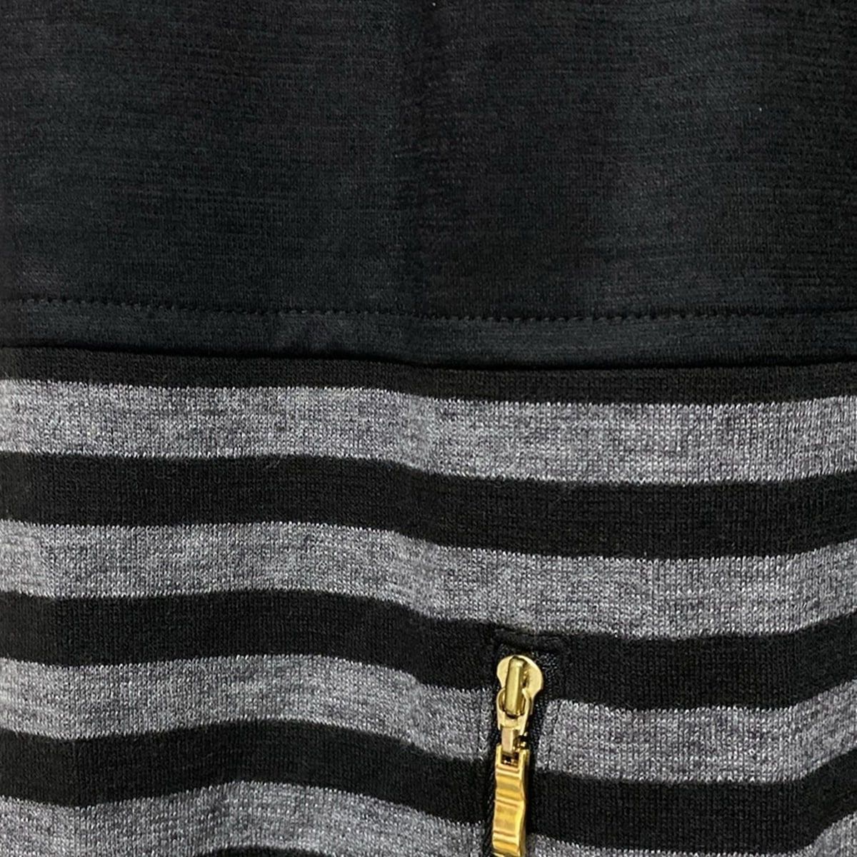 ひざ丈 ボーダー