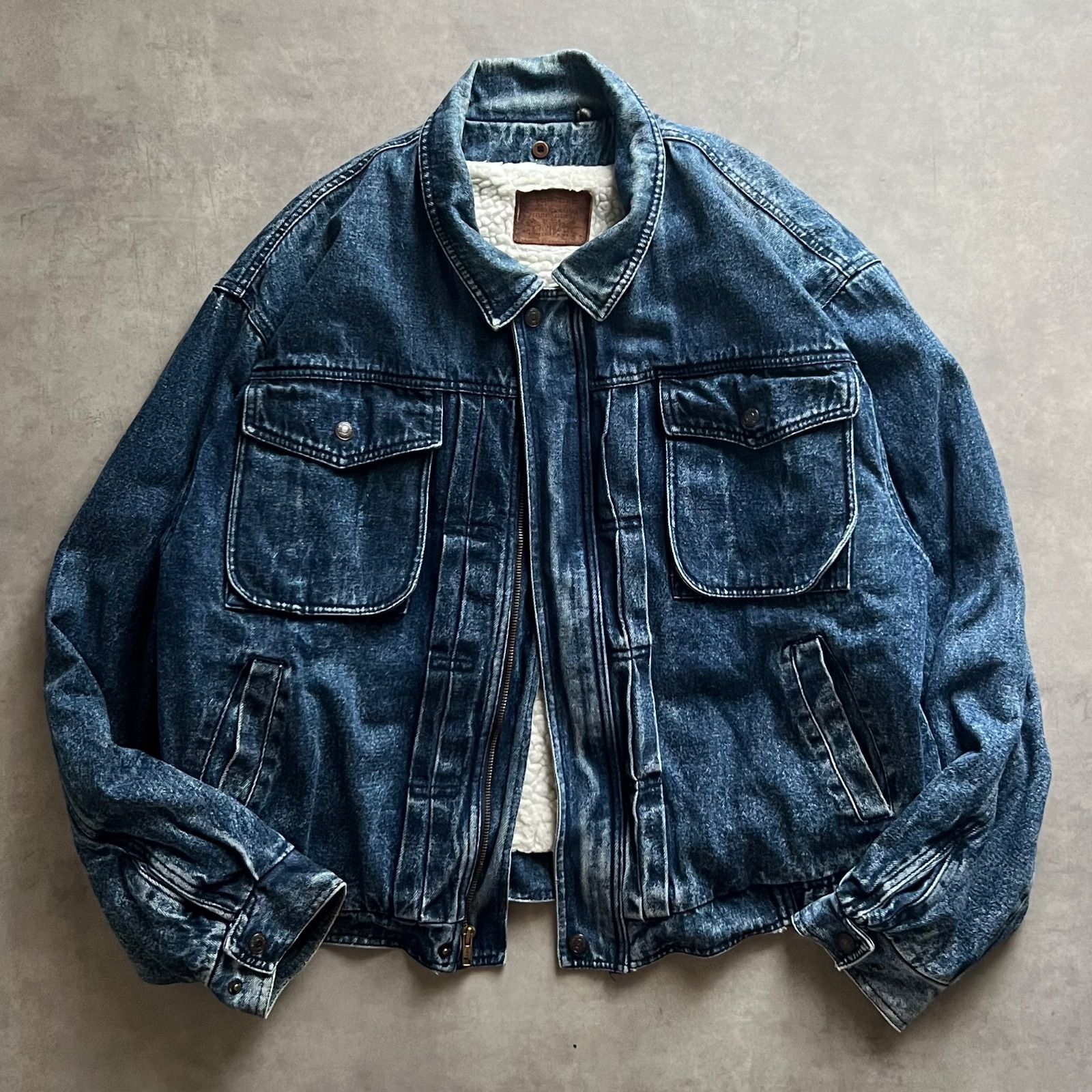 80s Levi s 2nd type denim boa jacket リーバイス 2nd型 デニム ボア ジャケット