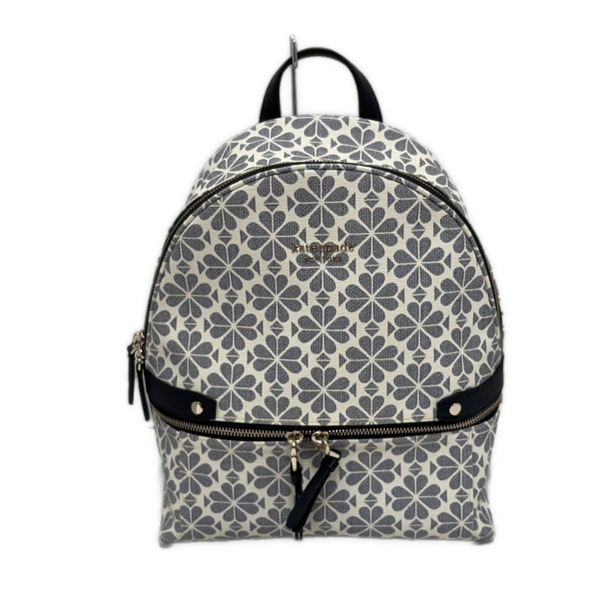 Kate spade ケイトスペード リュックサック - PXR00082 ネイビー×白 レザー