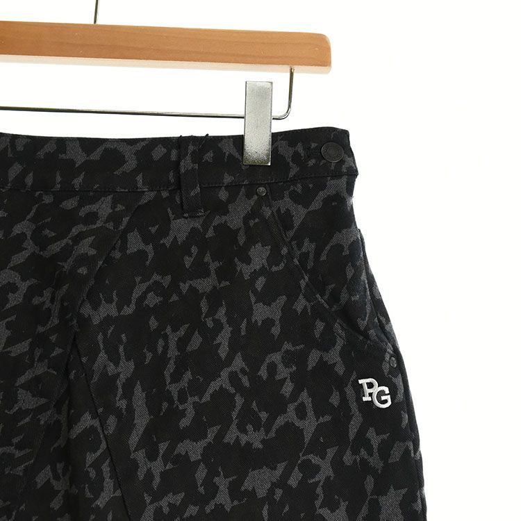 新古品 パーリーゲイツ｜レディース｜0 S相当 ｜スカート ｜秋冬｜ブラック系｜古着ゴルフウェア
