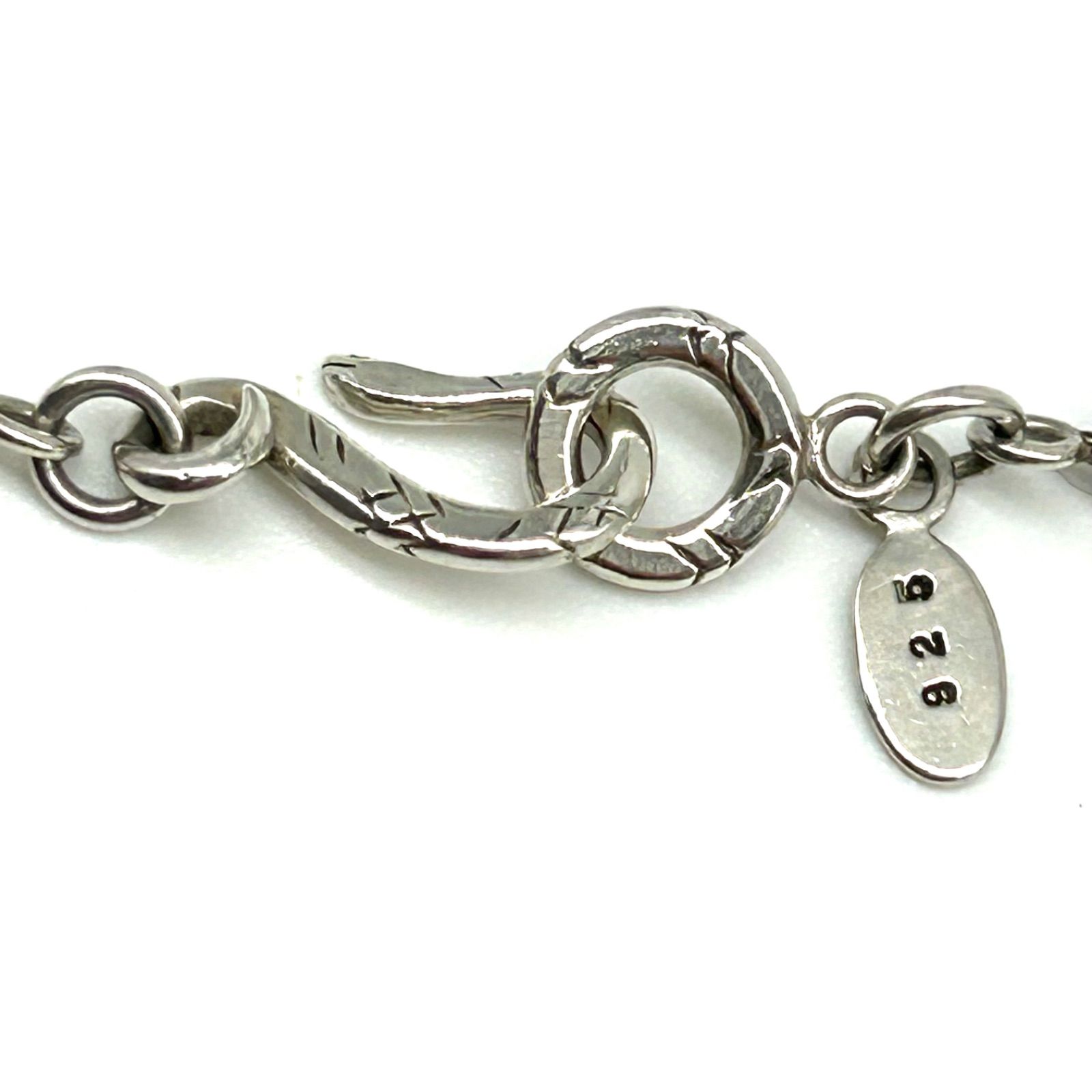  Justin Davis 内山英雄 スカル クラウン オニキス ネックレス SV 925 ネックレス アクセサリー