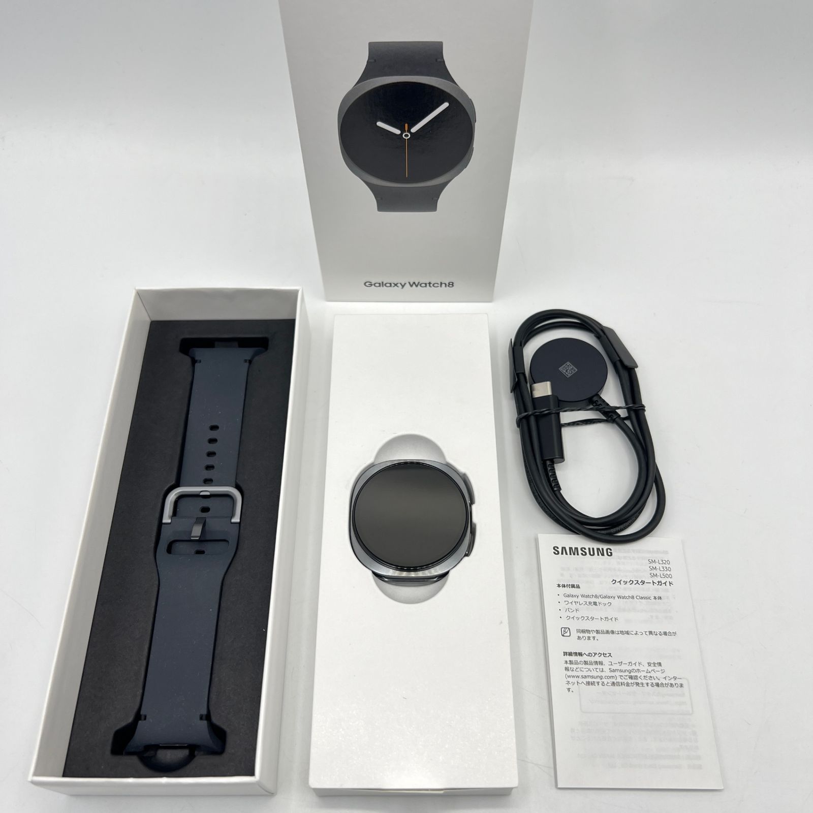 SAMSUNG Galaxy Watch8 40mm SM-L320NDAJXJP グラファイト スマートウォッチ ギャラクシーウォッチ 本体