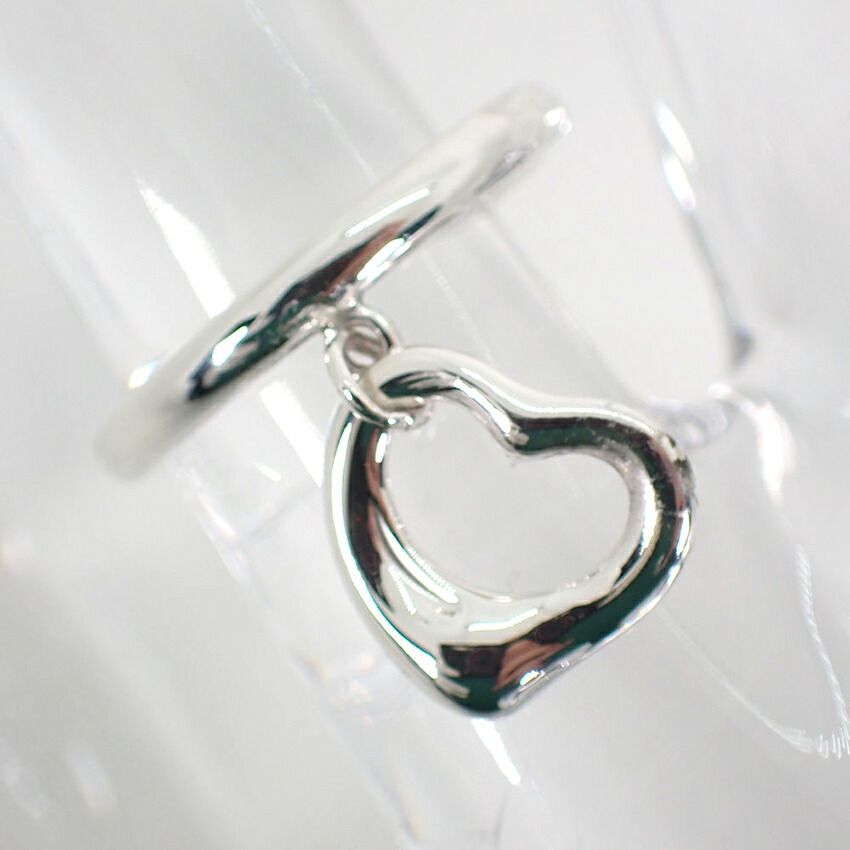 ティファニー 925 ベスト オープンハート リング /7号/j82-22