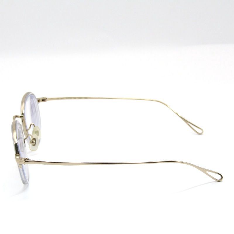 FN FOUR NINES エフエヌ フォーナインズ メガネフレーム FN-1847 度入り 25 SS 2861 アイススモーク ゴールド