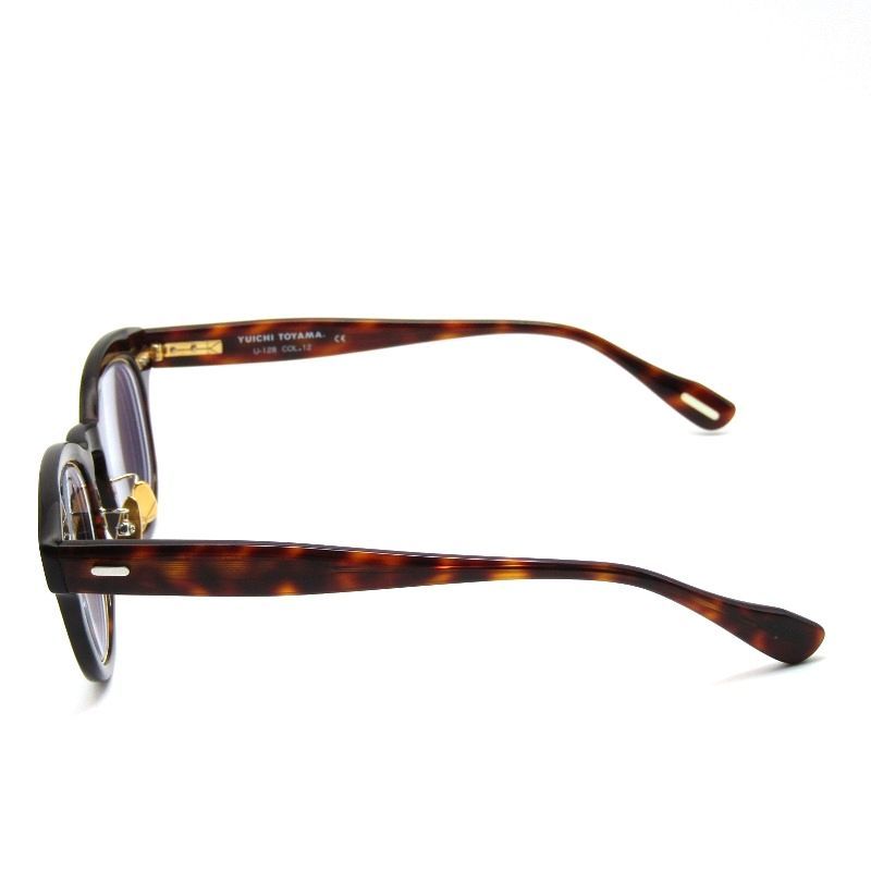 YUICHI TOYAMA. ユウイチトヤマ メガネフレーム U-128 IND 度入り アイエヌディー ウェリントン 12 Demi G
