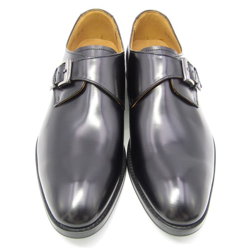 未使用 REGAL リーガル 25cm シングルモンク 813RAL ラウンドトゥ  