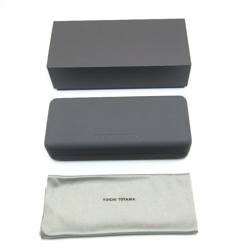 美品 YUICHI TOYAMA. ユウイチトヤマ メガネフレーム U-153 Gertrud 度  