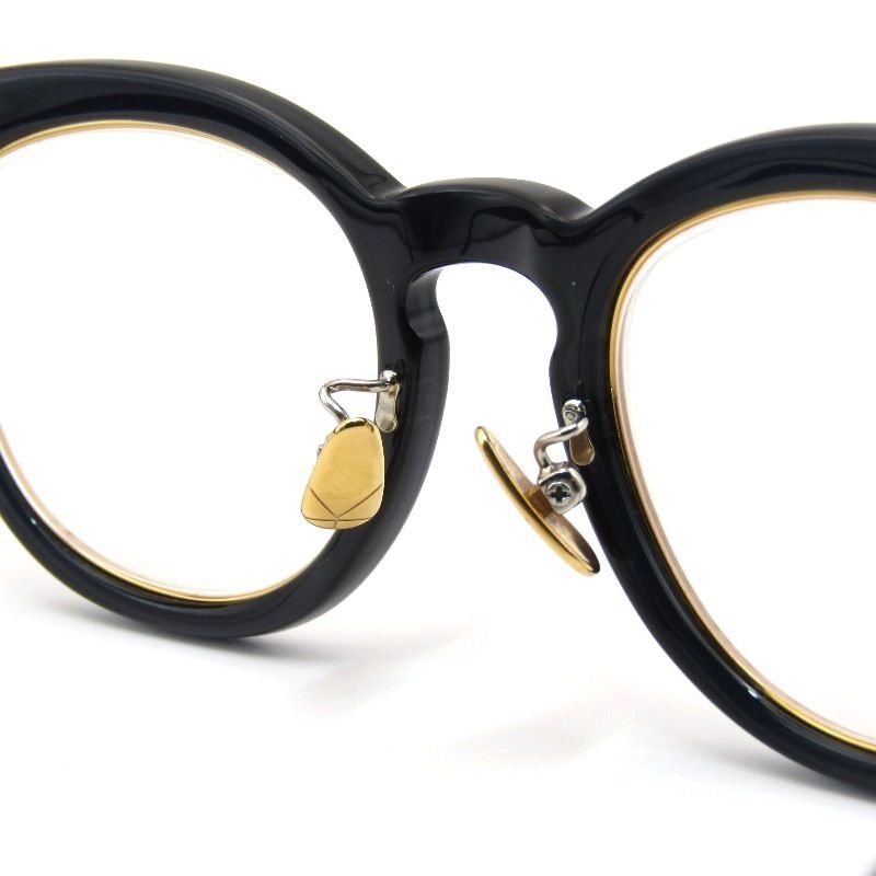 YUICHI TOYAMA. ユウイチトヤマ メガネフレーム U-128 IND 度入り アイエヌディー ウェリントン 11 Dark blue G