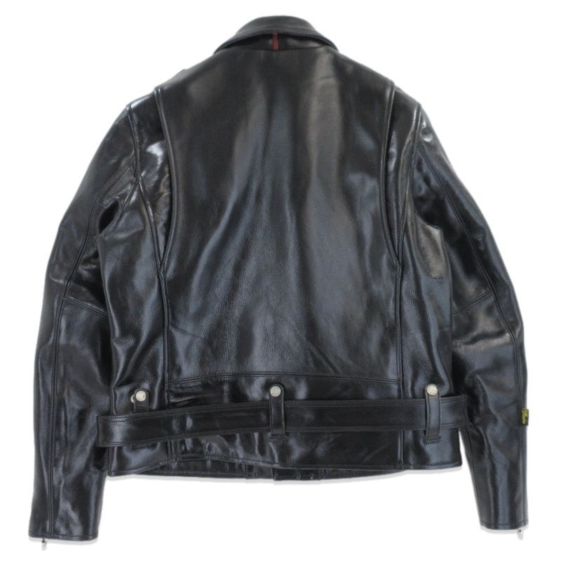 master SUPPLY マスターサプライ ダブルライダースジャケット TOMSTONE レザージャケット 牛革 ブラック 黒 M 70017225