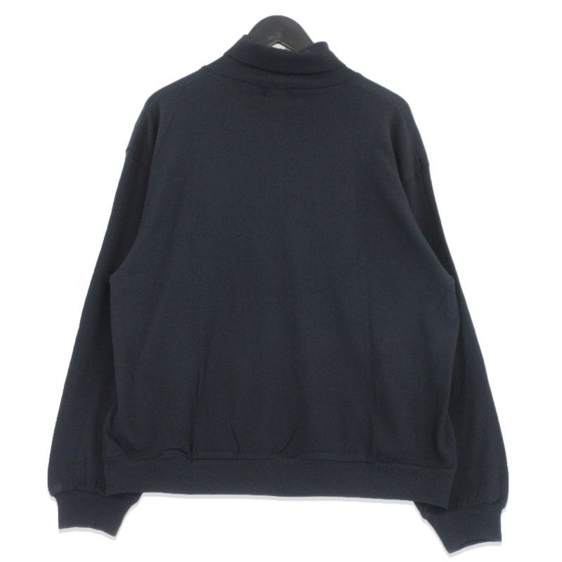 ULTERIOR アルテリア SUPER FINE WOOL COTTON TURTLE-NECK TOP ULCS83-HC149 長袖Tシャツ タートルネック ブラック 黒 3 70017222