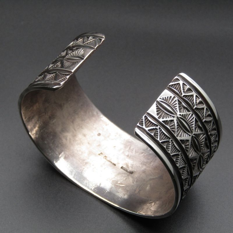  Donovan Cadman ナバホ族 バングル スタンプワーク ドノバンキャドマン メンズ レディース ブレスレット バングル リストバンド アクセサリー