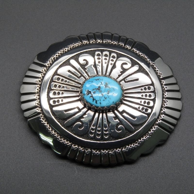 Thomas Singer ナバホ族 バックル ターコイズ トーマスシンガー メンズ レディース