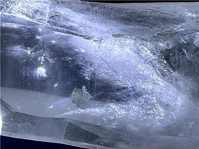 ◇超強天然(藍針入り)水晶クラスターB88B6/199B75D - メルカリ