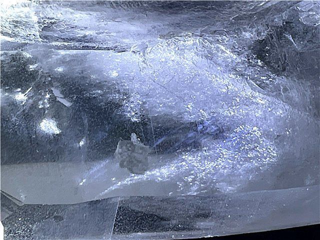 ◇超強天然(藍針入り)水晶クラスターB88B6/199B75D - メルカリ