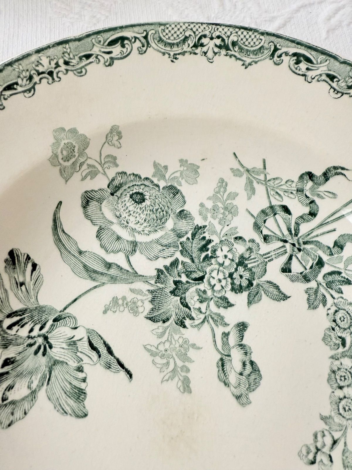 ④ Sarregumines fontanges green 深皿 サルグミンヌ フォンタンジュ