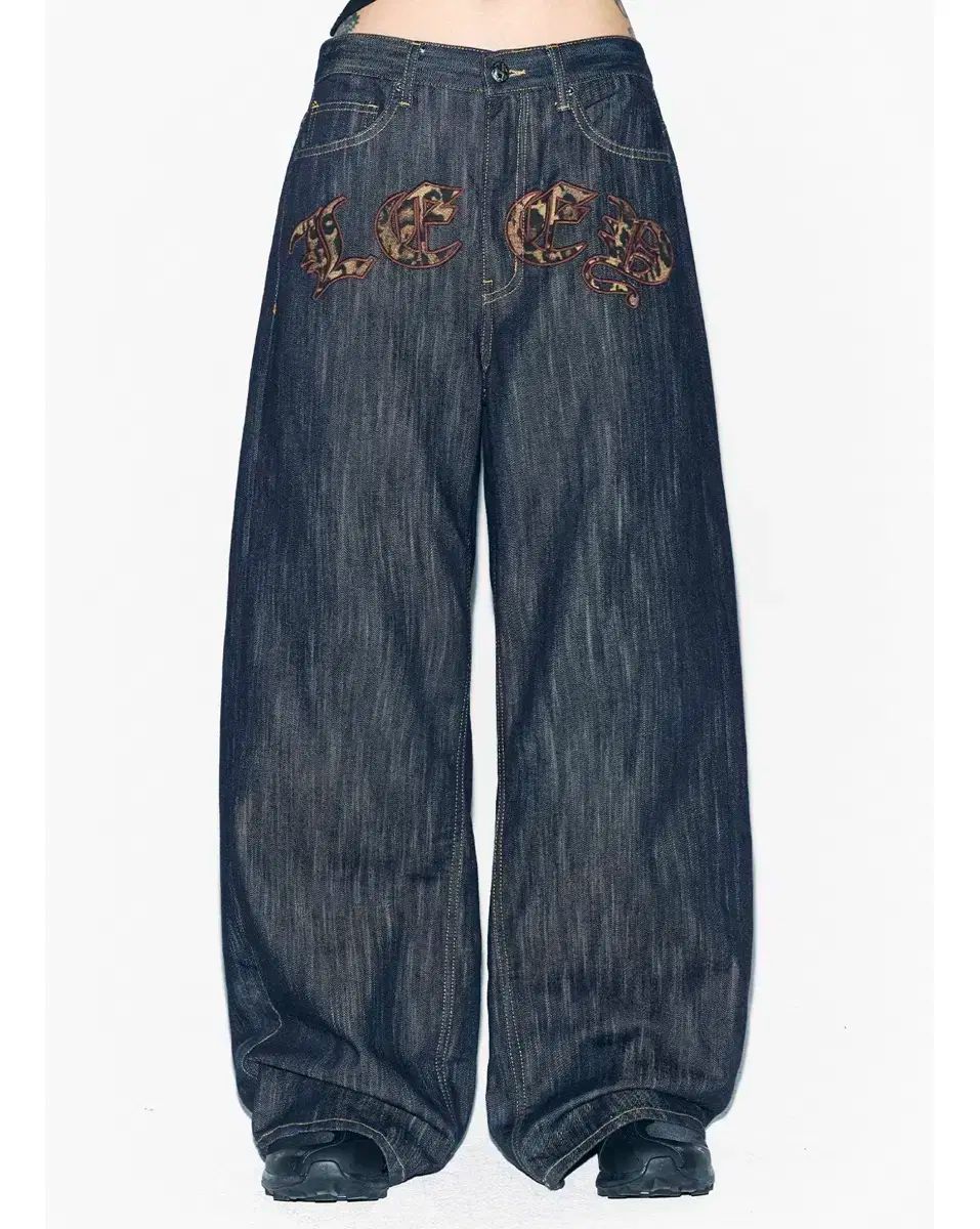 YEEL ワイイイエル ヒョウ柄パンツ M