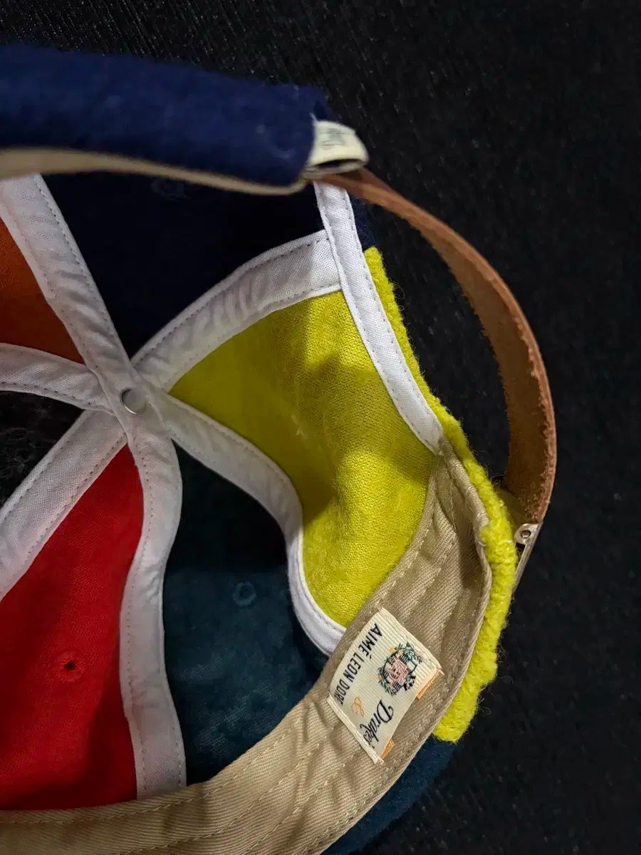 ドレイクス x エメレオンドレ コラボ ブロック パッチ ボールキャップ