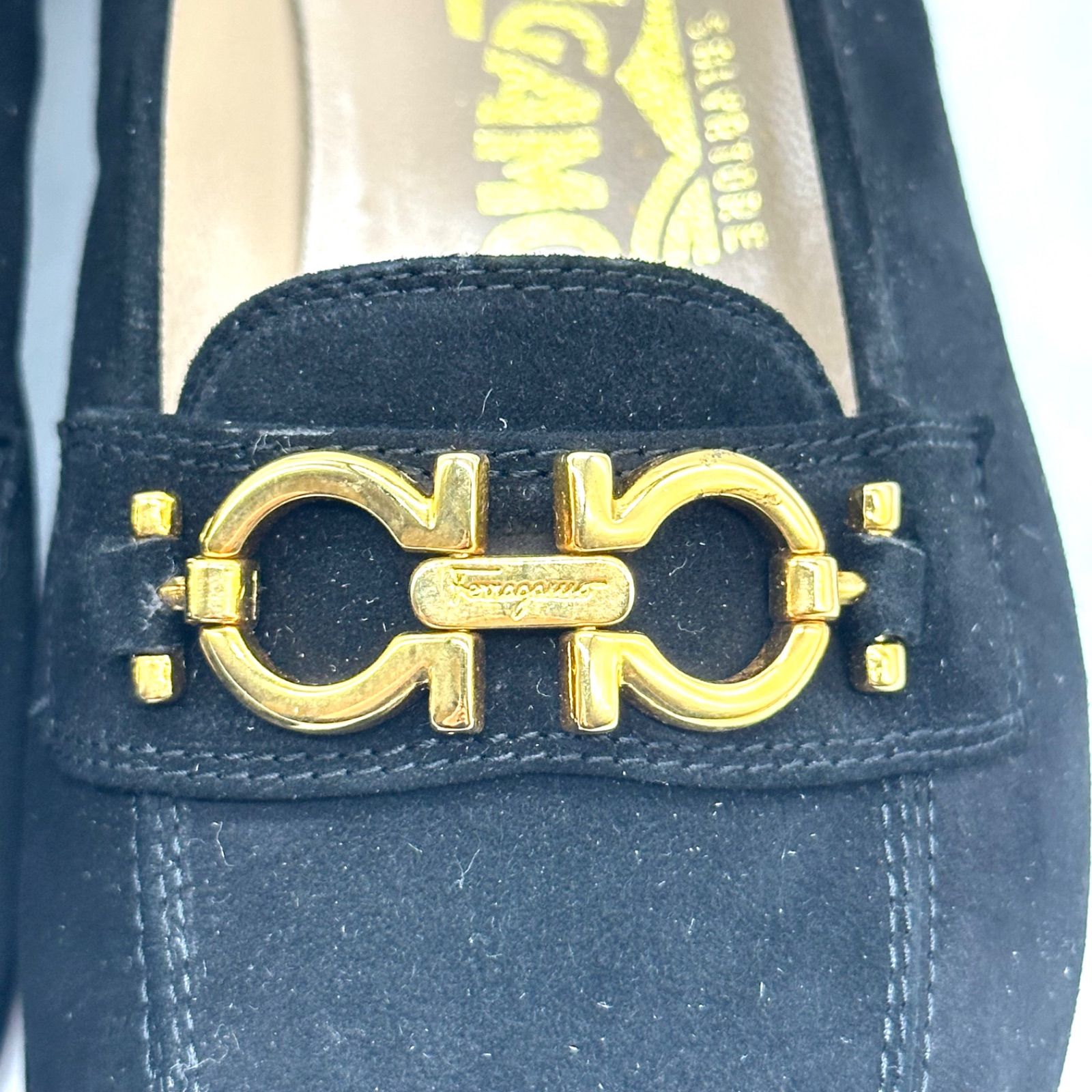 ゴールド金具 スエード