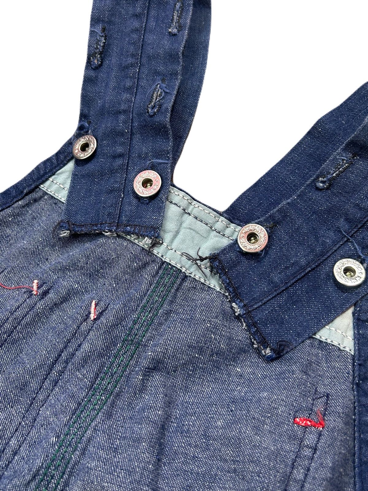  40‘s 杢 Denim overall オーバーオール つなぎ パンツ