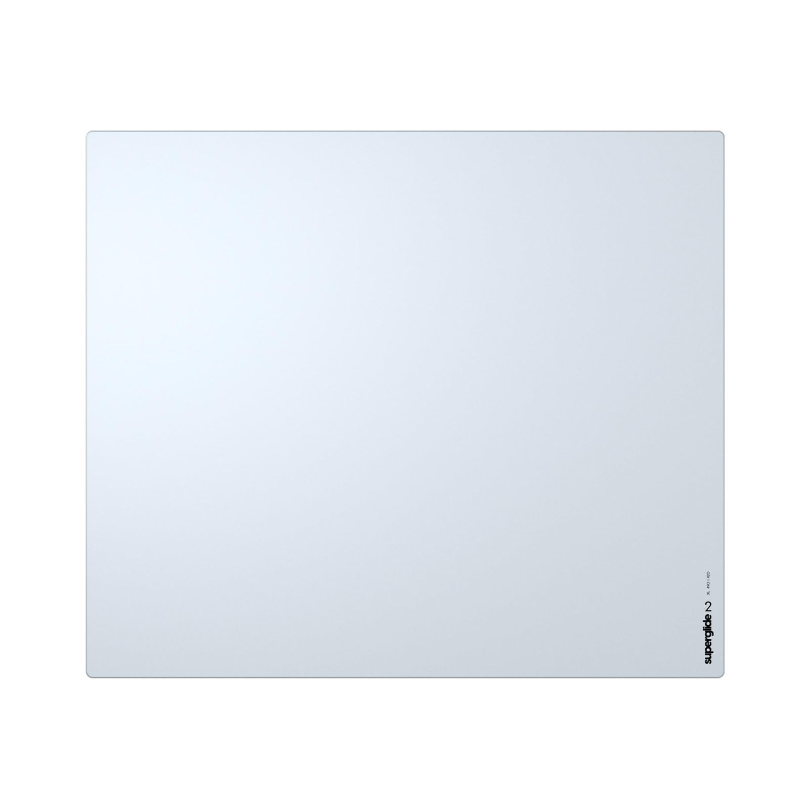 Pulsar Gaming Gears eSports仕様 ゲーミングマウスパッド Superglide2 Glass Mousepad ガラスパッド 滑り止め 国内正規品 49cm × 42cm (XL White)