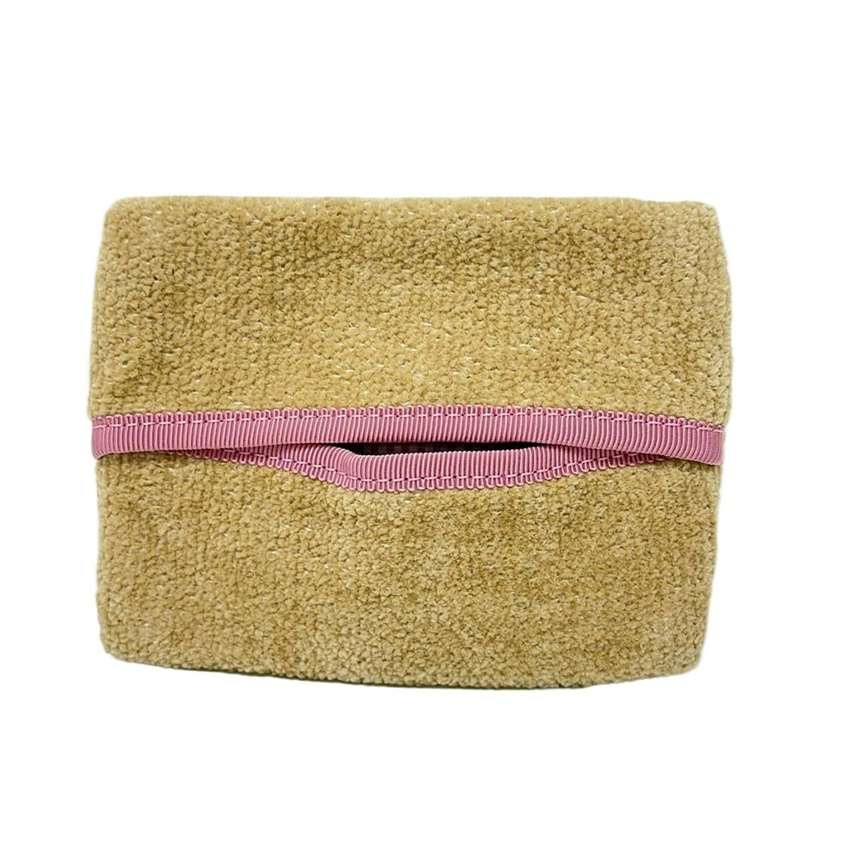 FEILER フェイラー 小物入れ - ベージュ×アイボリー×マルチ ティッシュケース クマ ハート LOVERARY