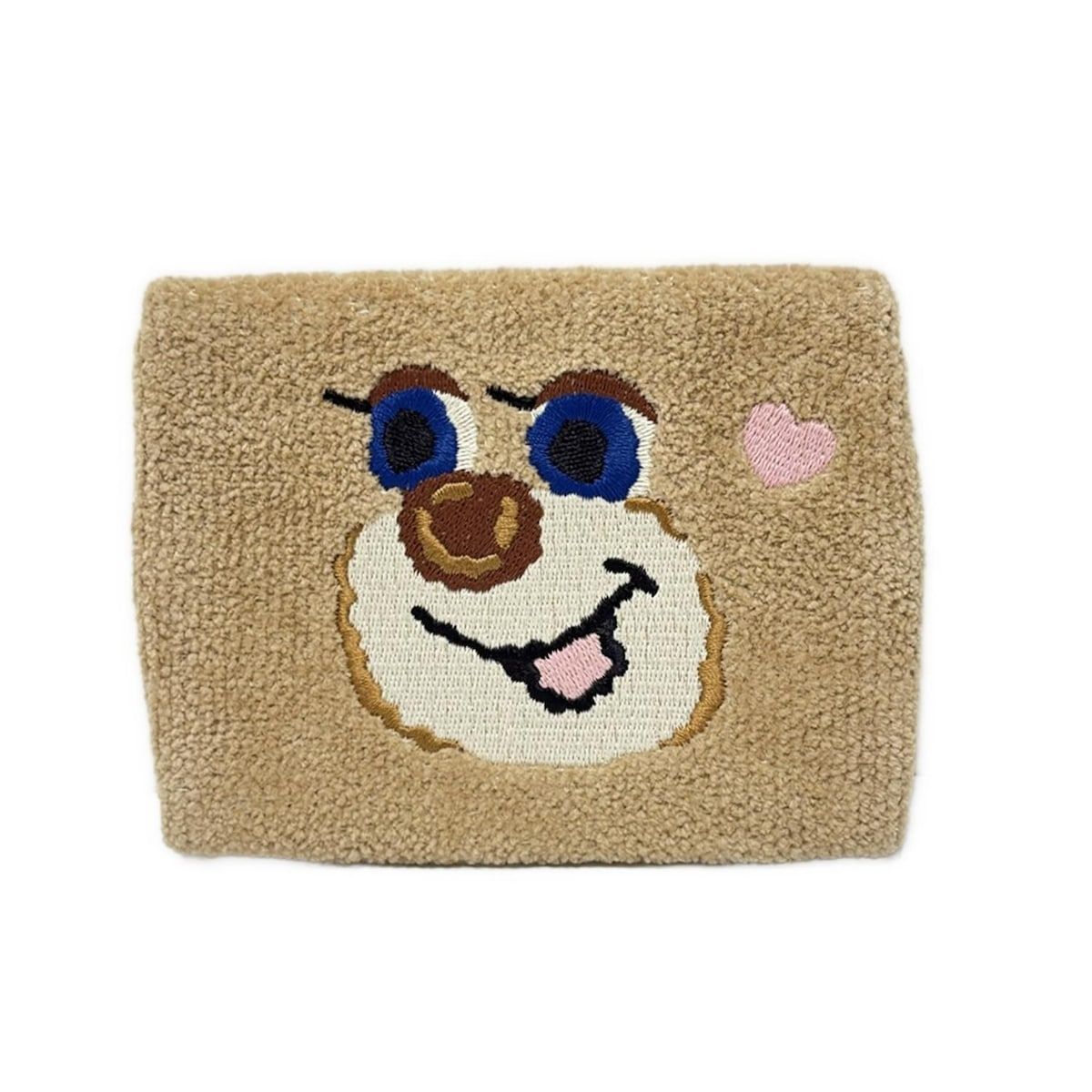 FEILER フェイラー 小物入れ - ベージュ×アイボリー×マルチ ティッシュケース クマ ハート LOVERARY