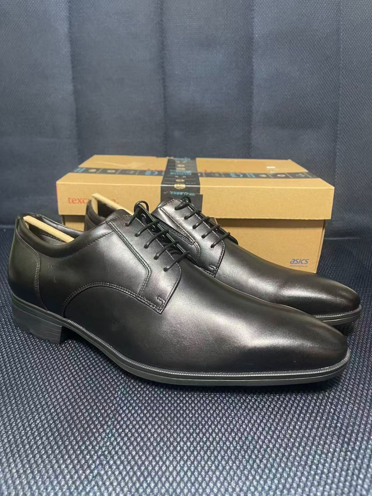 テクシーリュクス ビジネスシューズ 本革 スニーカービズ TU-8001 メンズ 26.5 CM ブラック