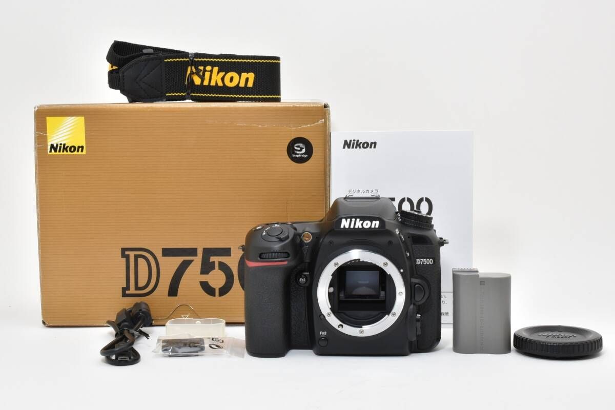 上品 ショット数2 185回 ニコン Nikon D7500 ボディ YM8813＃50