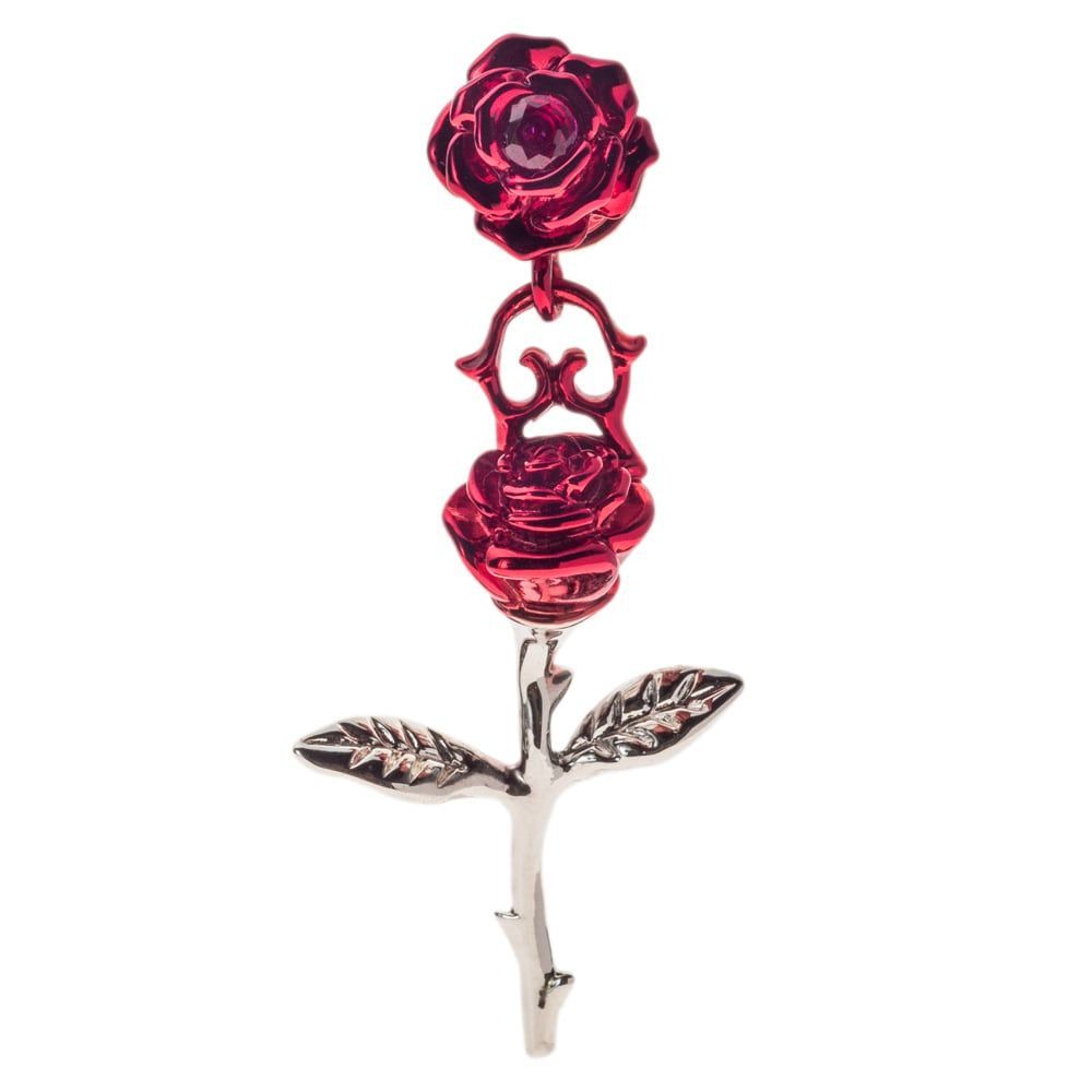 直営 レッドローズピアス アルテミスキングス シルバー ジュエリーブランド