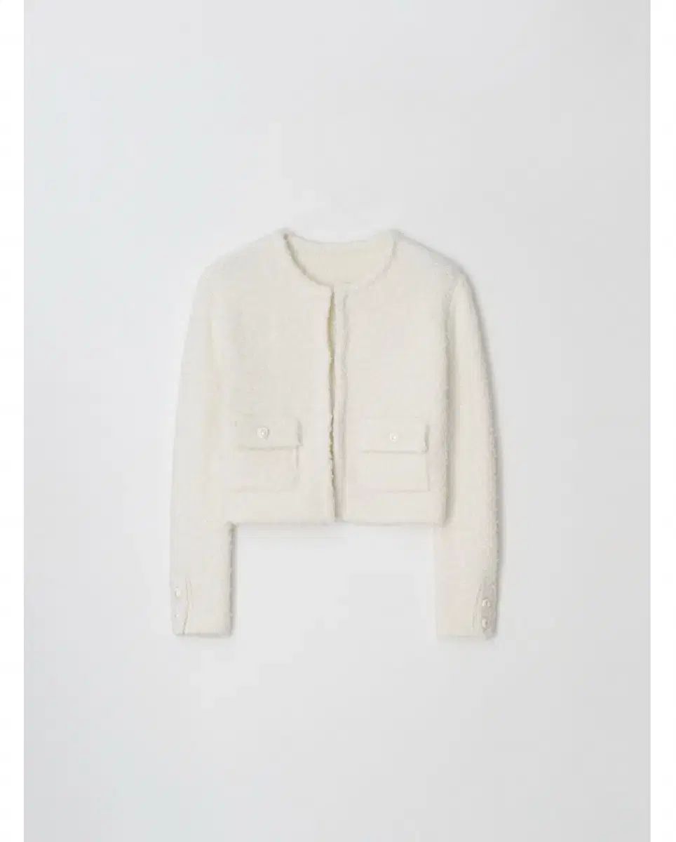 ユン スルショップ パールツイード カーディガン ジャケット tweed cardigan jacket