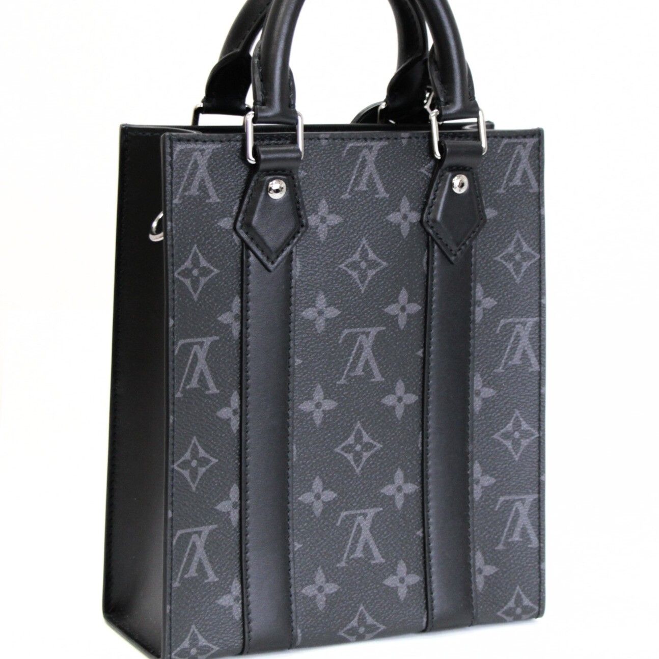 ルイヴィトン LOUIS VUITTON サックプラ 2WAYトートバッグ モノグラムエクリプス M46453 72332