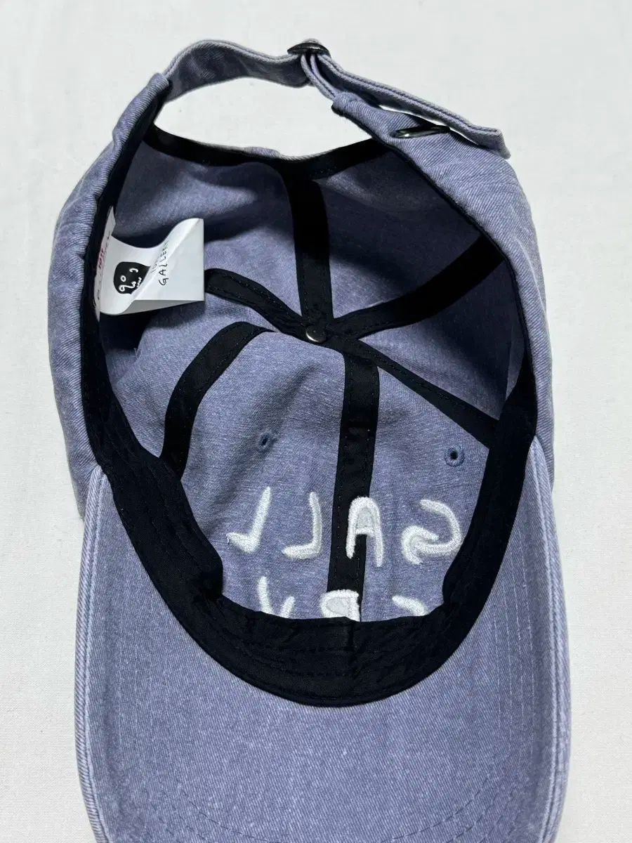 1011ギャラリー ピグメント ベースボールキャップ ウォッシュド ブルー OS