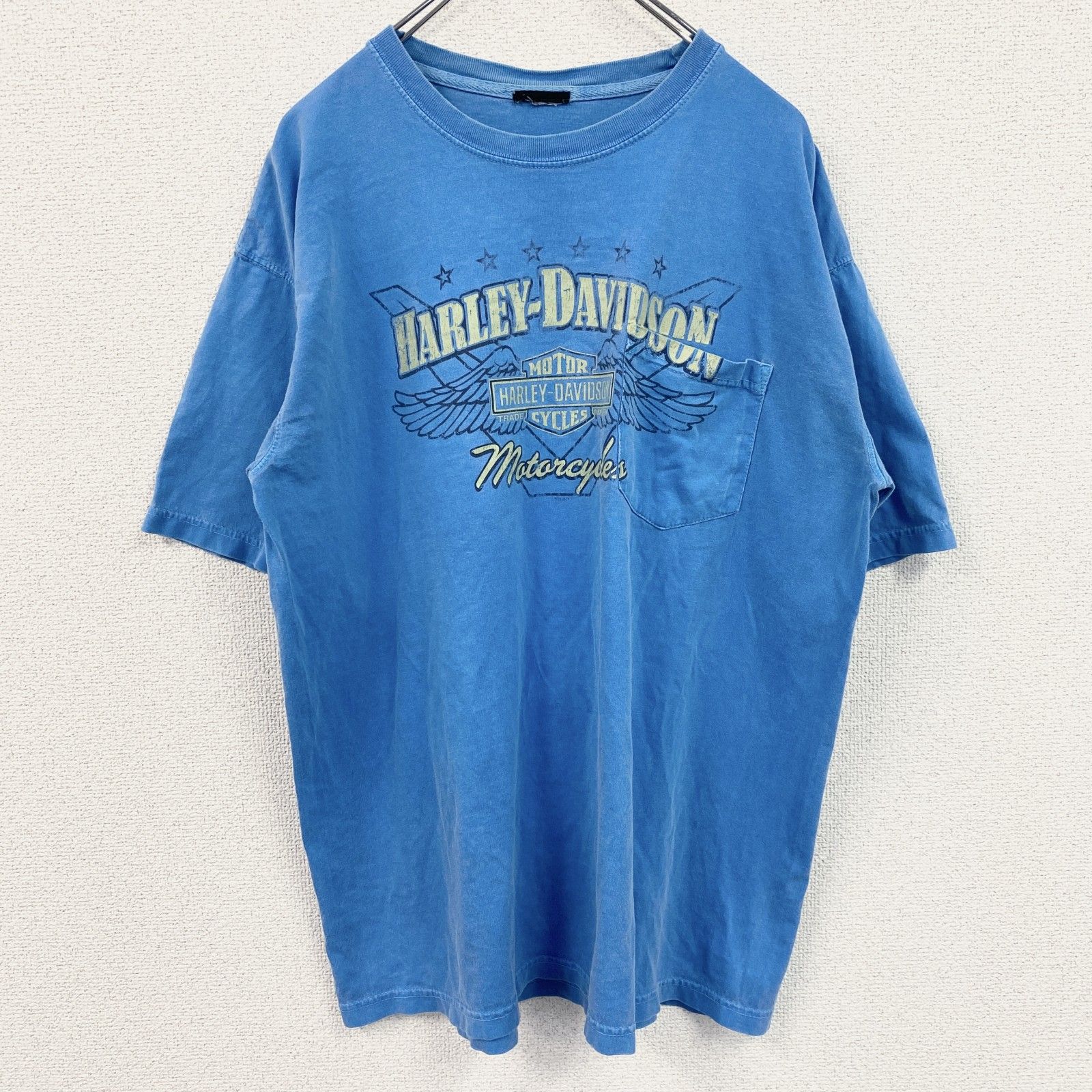 レアデザイン《ハーレーダビッドソン》両面プリントTシャツ/メンズ3XL 