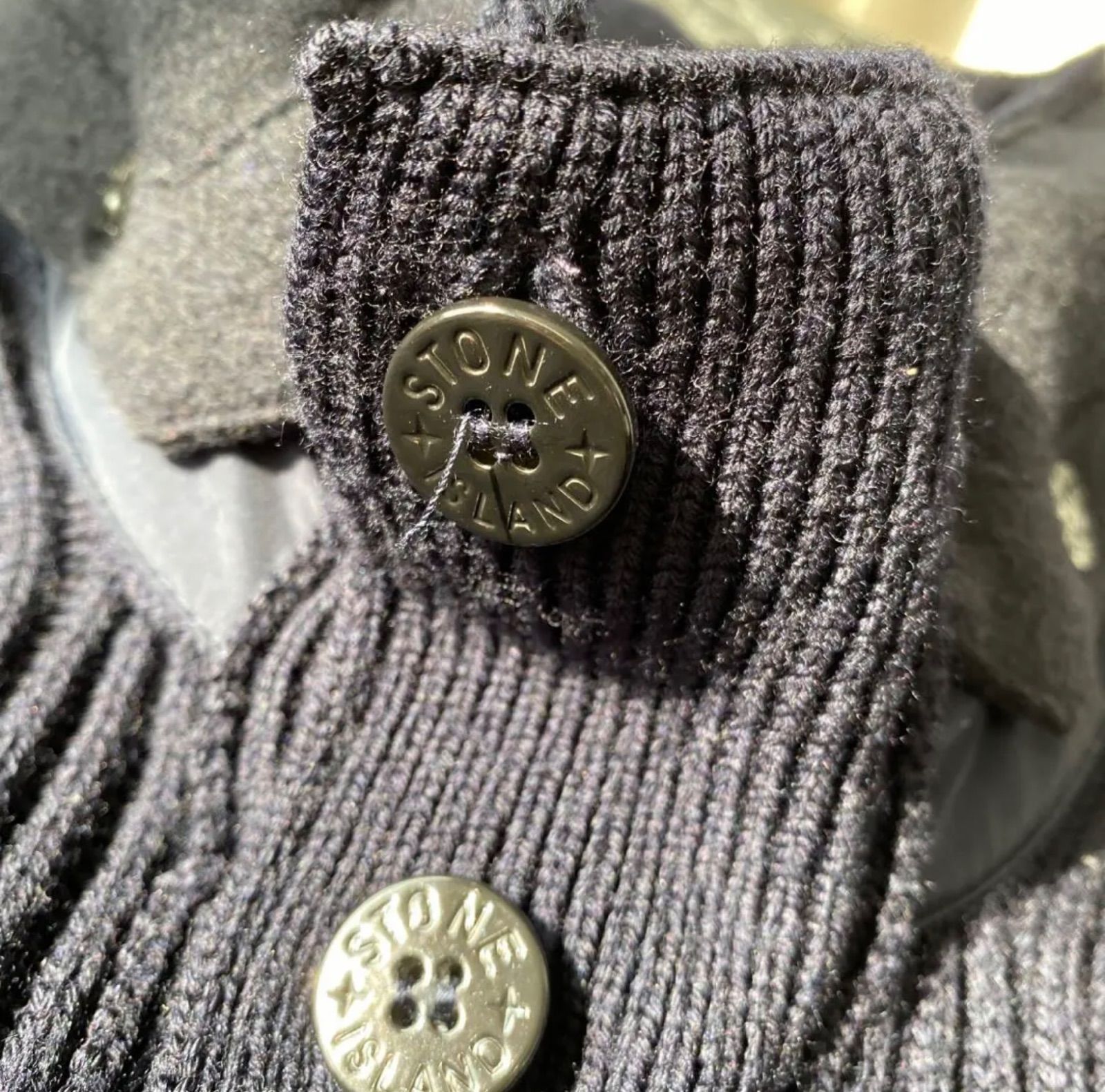 ストーンアイランド STONE ISLAND ニット ジップアップ ブルゾン