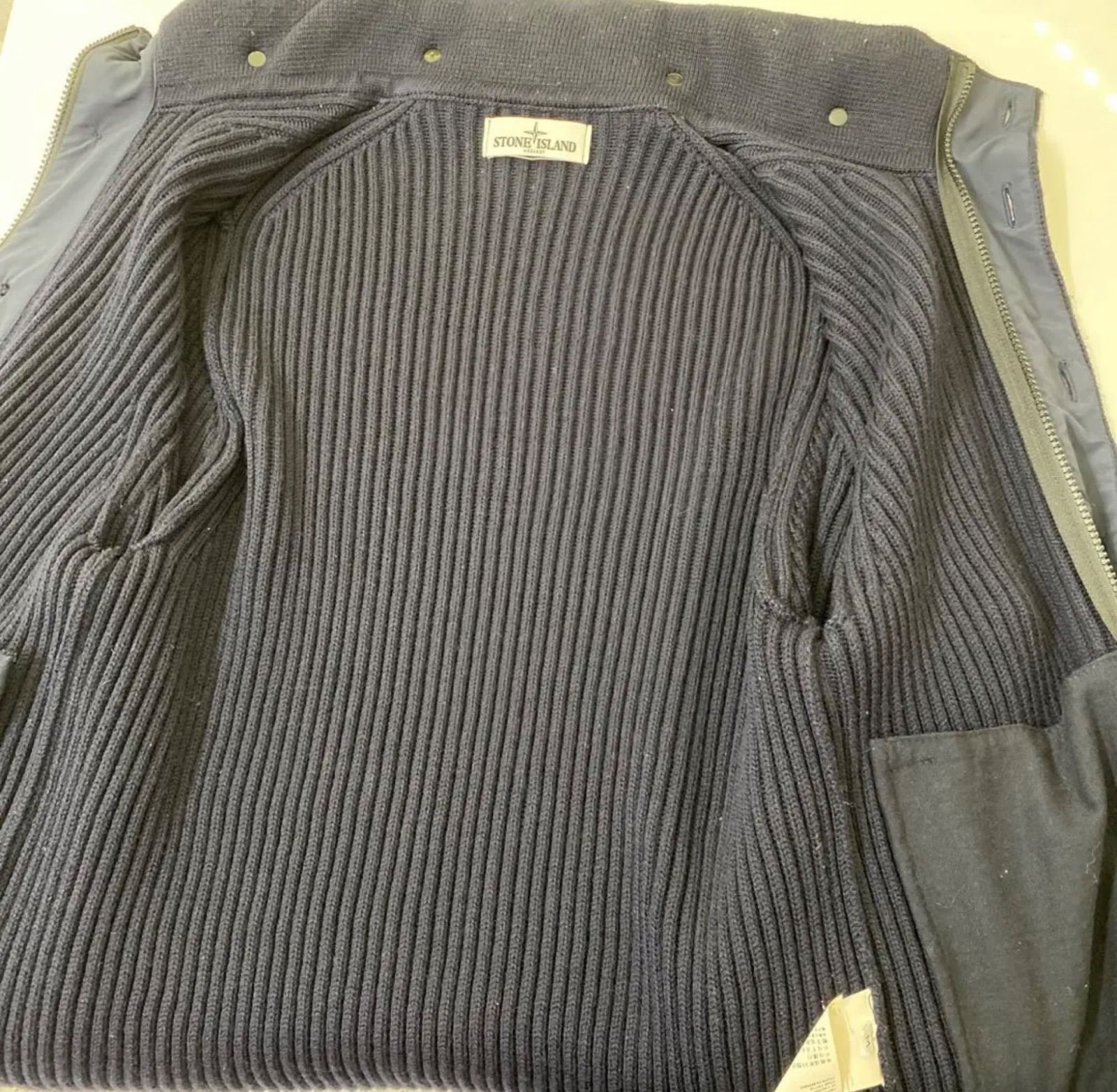 STONE  ニットブルゾン UNION STATION（ユニオンステーション） ブルゾン アウター カウチン