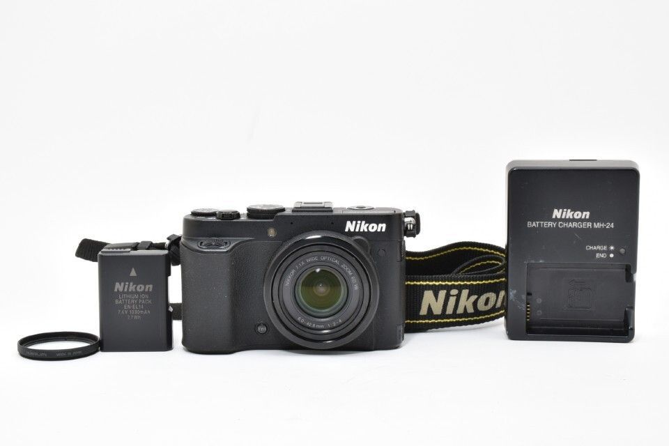 ☆良品☆ニコン Nikon COOLPIX P7700 ブラック コンパクトデジタル