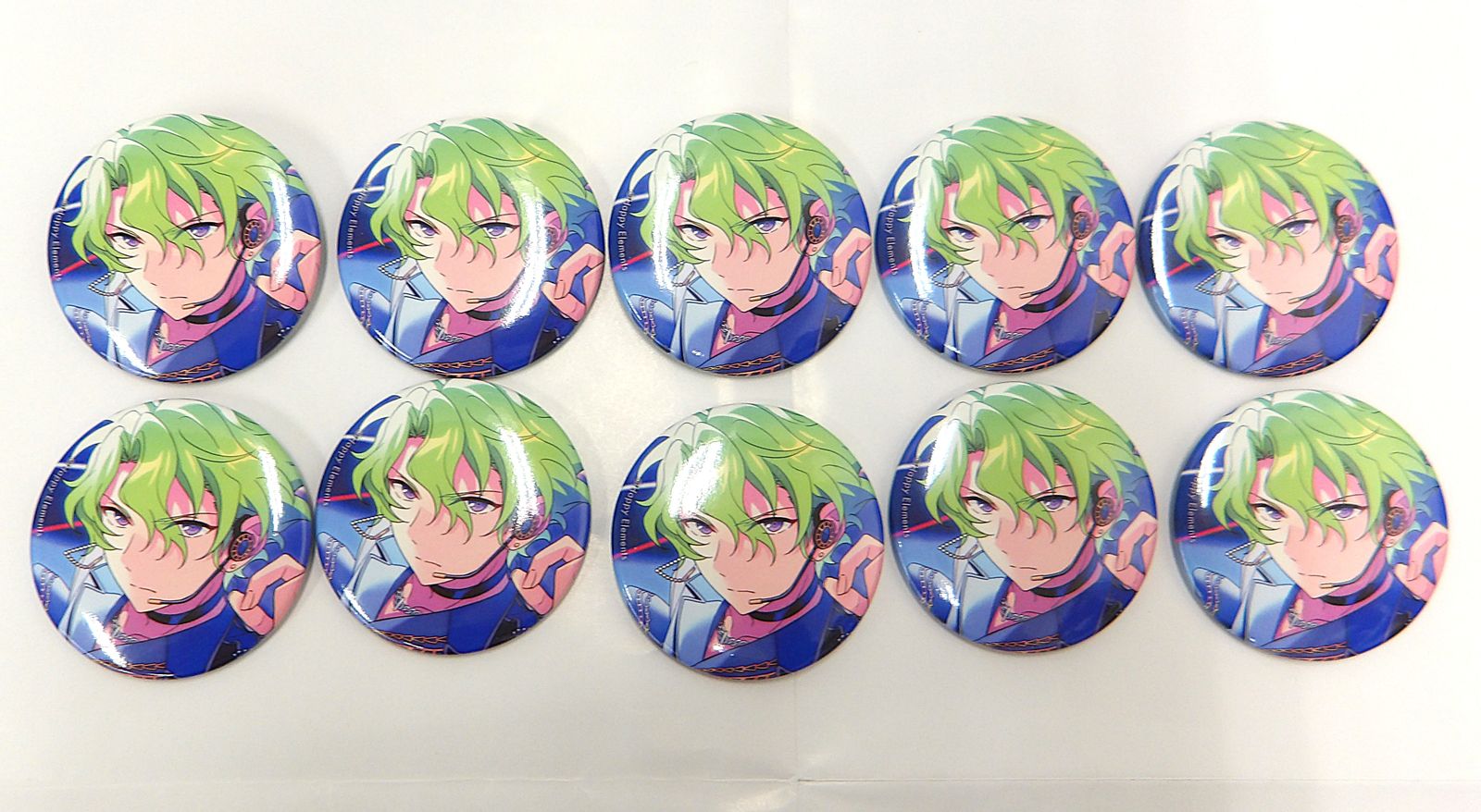 巴日和 あんスタ イベコレ缶バッジ 2020 SPRING Idol Side 10個セット