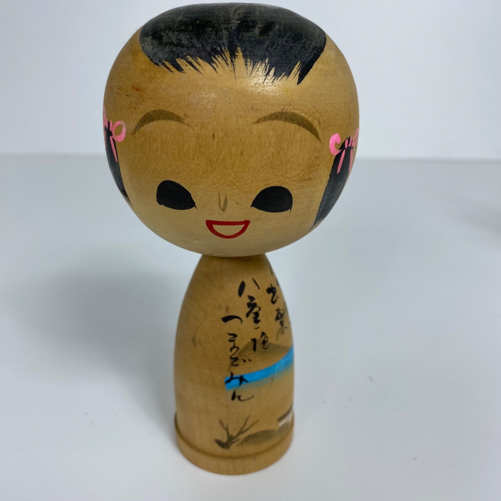 昭和レトロ 創作こけし 5体まとめ売り 木製 郷土人形 民芸品