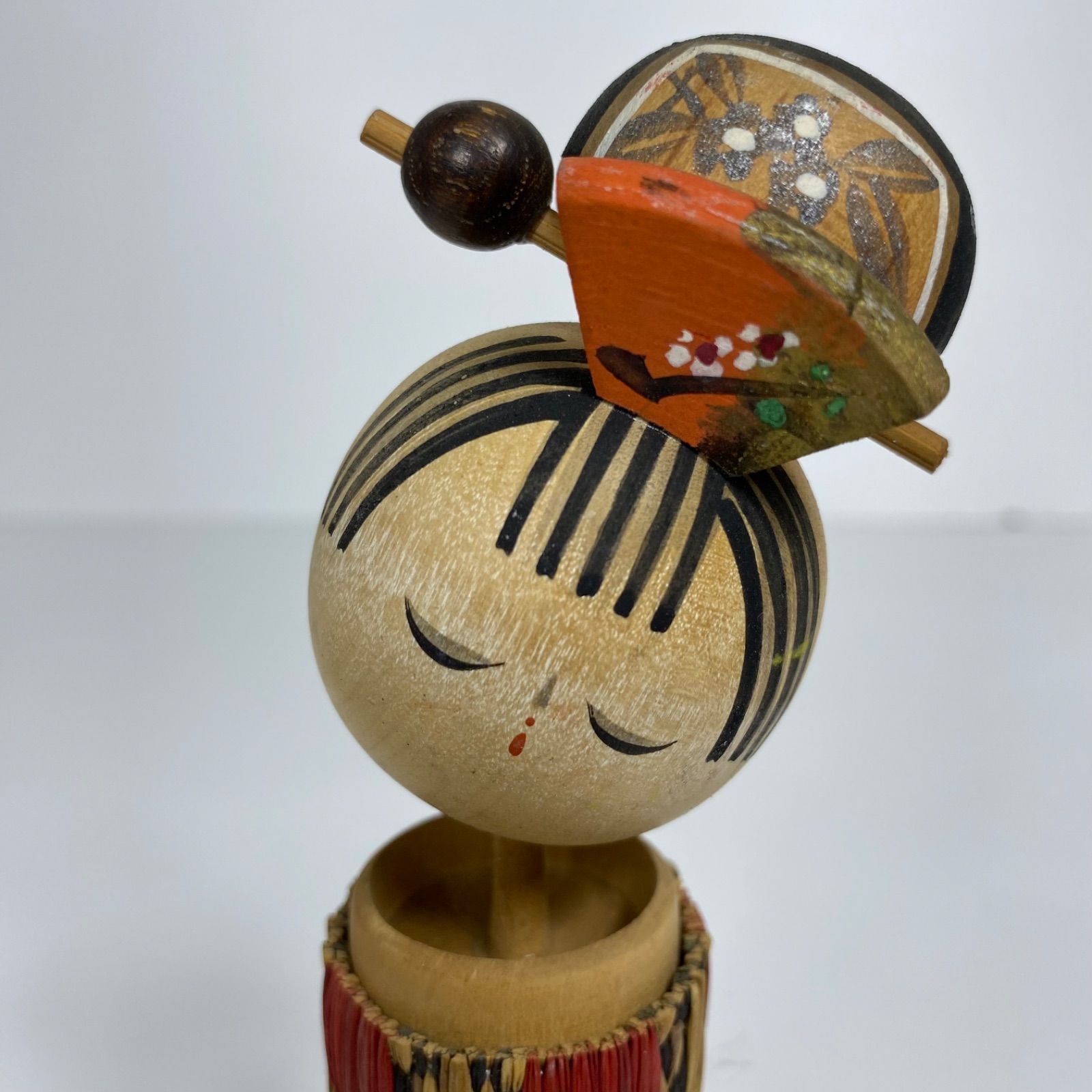 昭和レトロ 創作こけし 5体まとめ売り 木製 郷土人形 民芸品