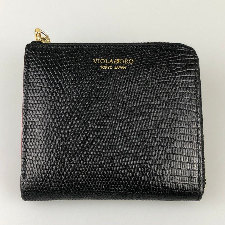 品 VIOLAD’ORO 二つ折り財布 財布 ミニ財布 201-250715-SY-01-iwa