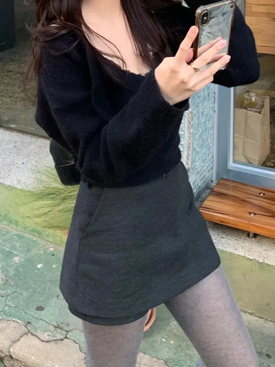 ONT アルパカ レース ビスチェ ボレロ 1次