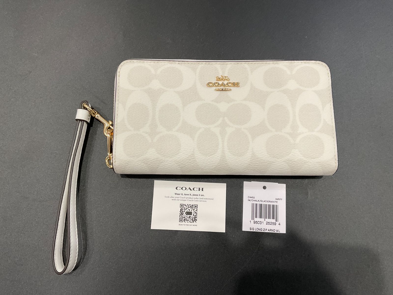 コーチ シグネチャー 長財布 B25090457 公式】COACH – コーチ 長財布