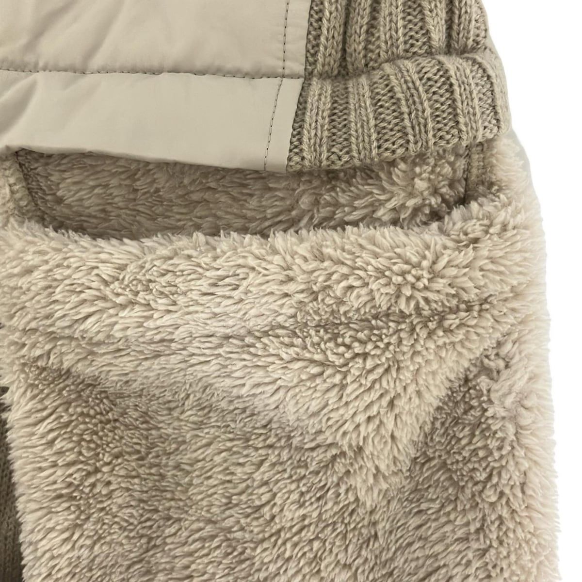 ニット ジップアップ