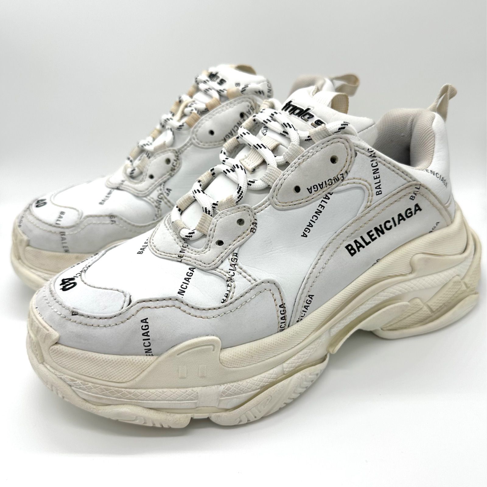 Balenciaga Triple S Allover Logo バレンシアガ トリプルS スニーカー
