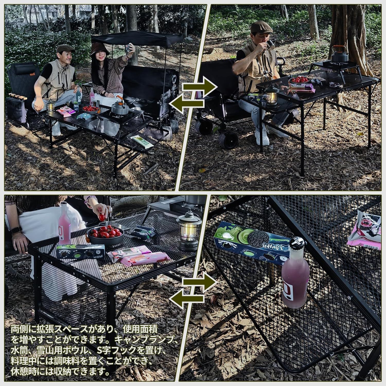 アウトドア 新品 キャンプテーブル アウトドア テーブル 折りたたみ