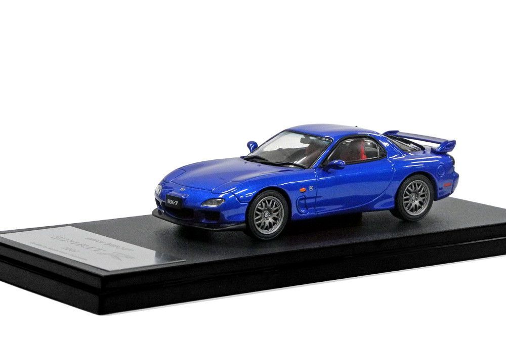 マツダ 1 43 RX-7 FD 3 S スピリットR 2002 イノセントブルーマイカ Interallied MAZDA Spirit R