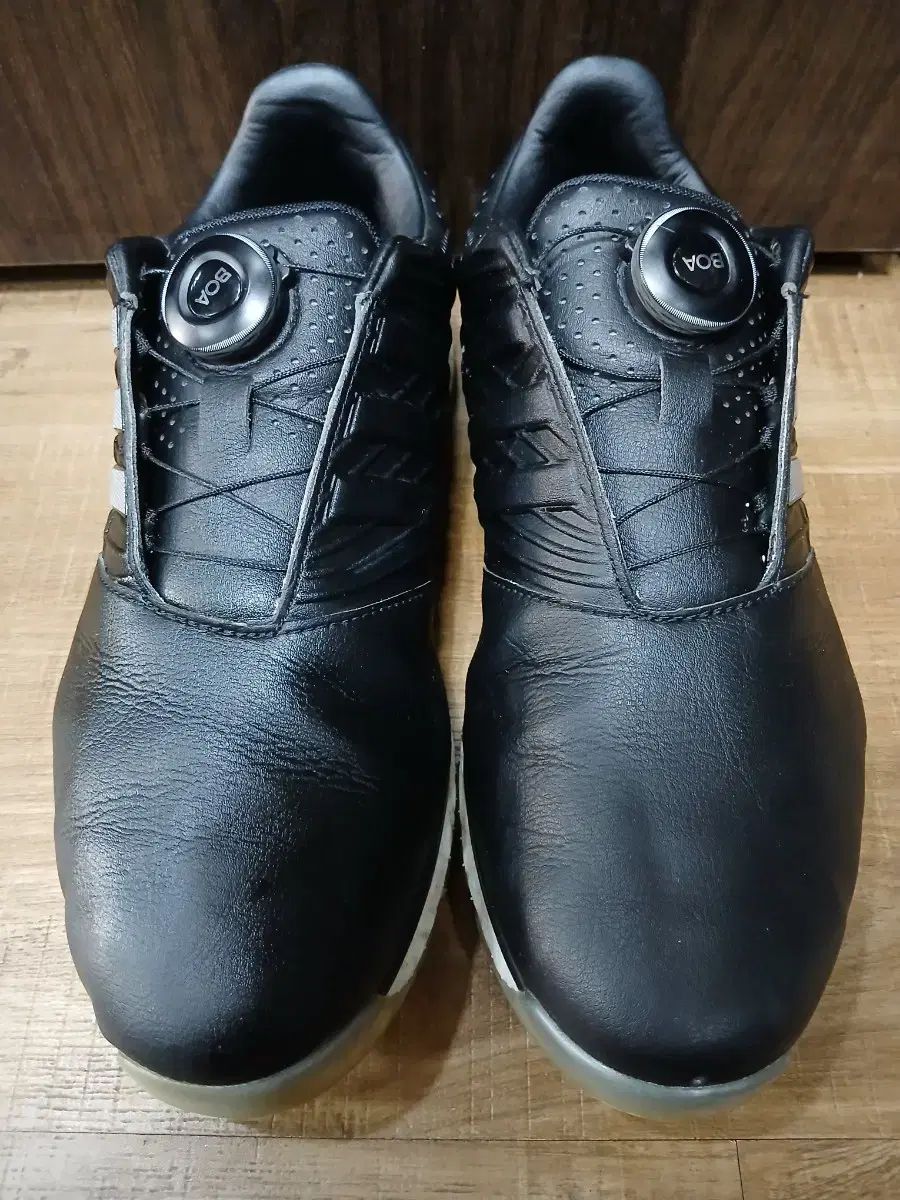 adidas TOUR360 ゴルフシューズ ブラック メンズ 250mm