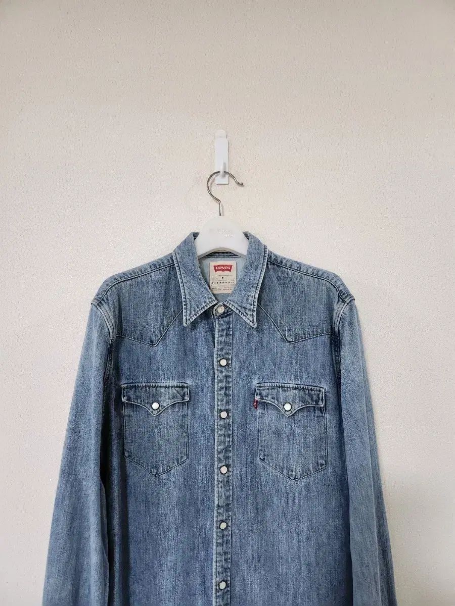 リーバイス ウェスタン デニムシャツ M