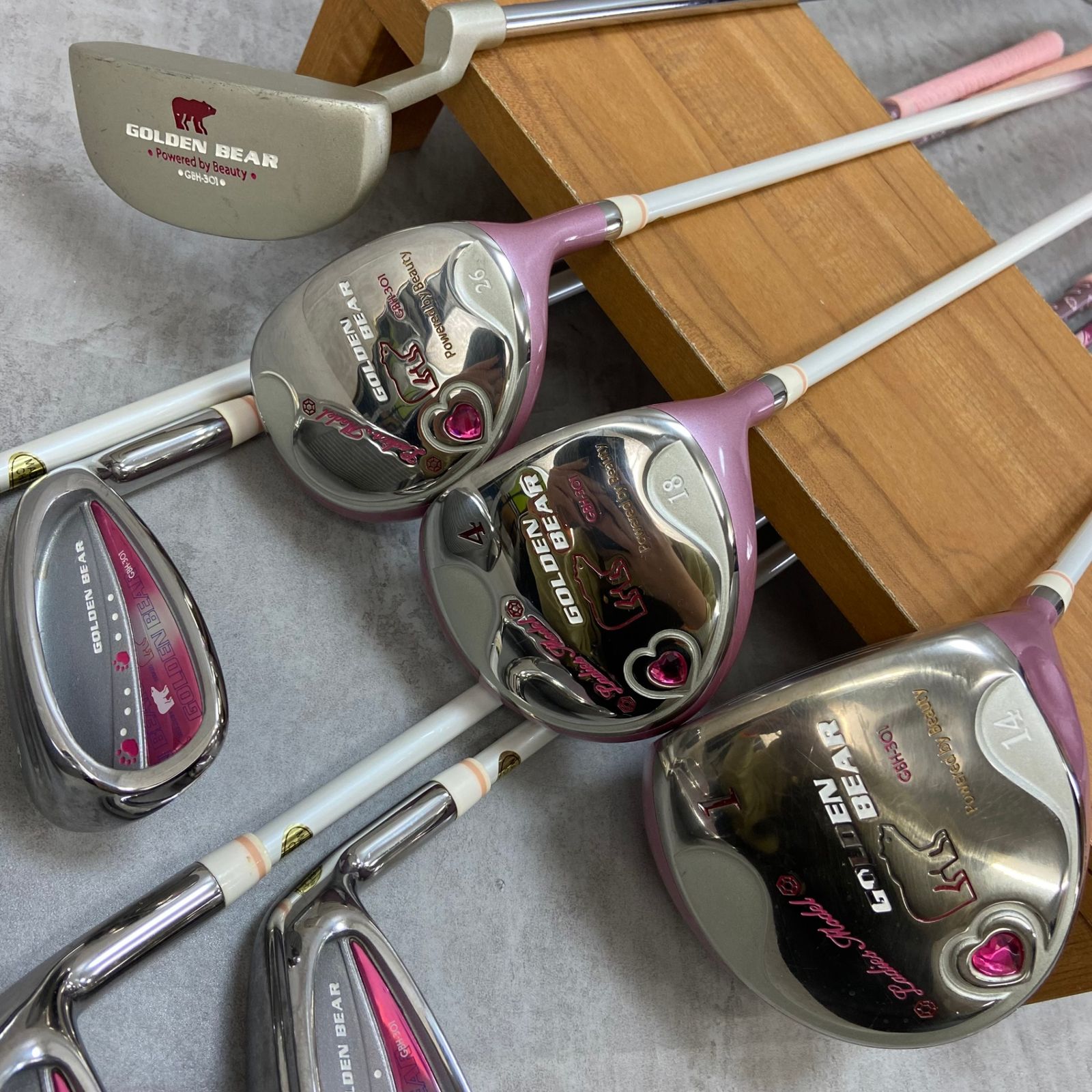 ゴルフクラブ レディースセット 初心者 ゴールデンベアー GBH NT1138