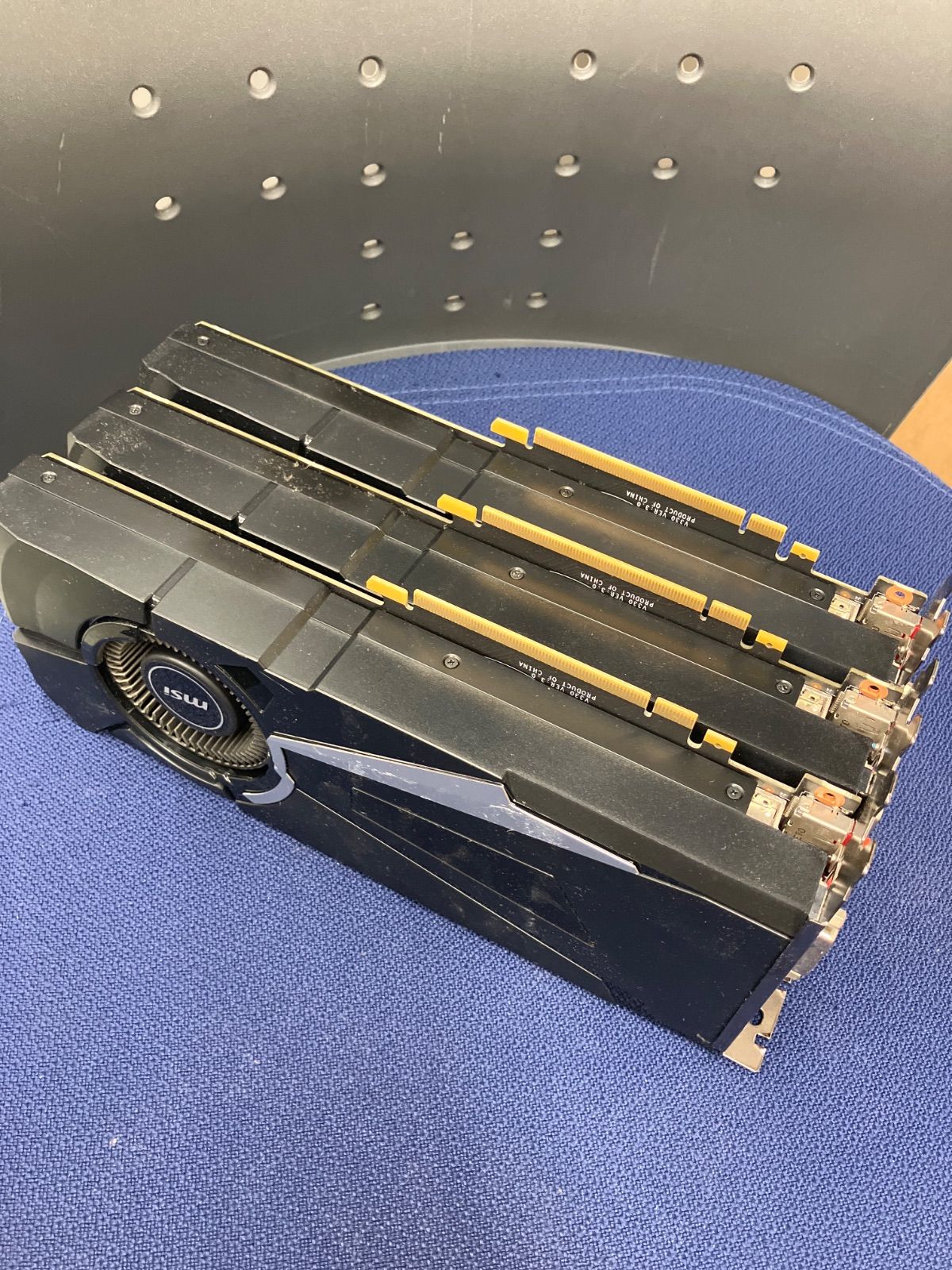 ジャンク 3個セット グラボ GeForce GTX 1070 AERO 8G 節約 msi AERO